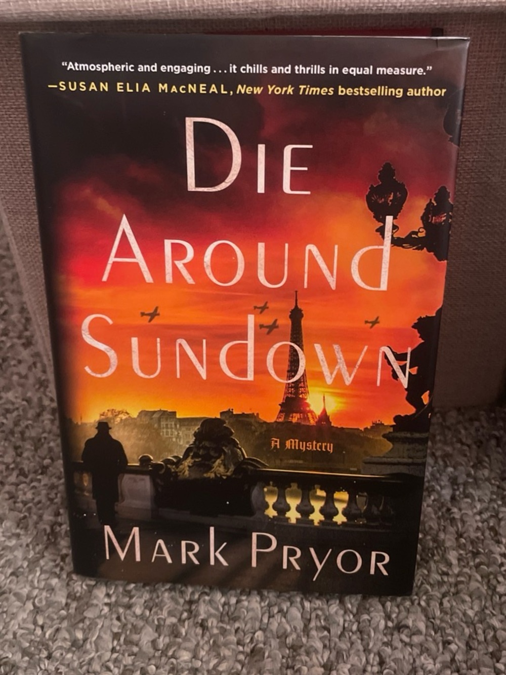 Die Around Sundown Hardcover - Sunset Orange Mystery Novel